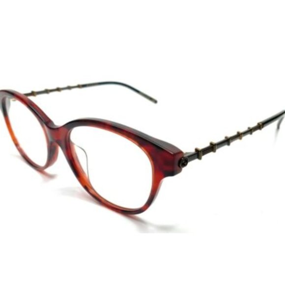 Gucci Women's Havana and Gold Eyeglasses! - Picture 1 of 4